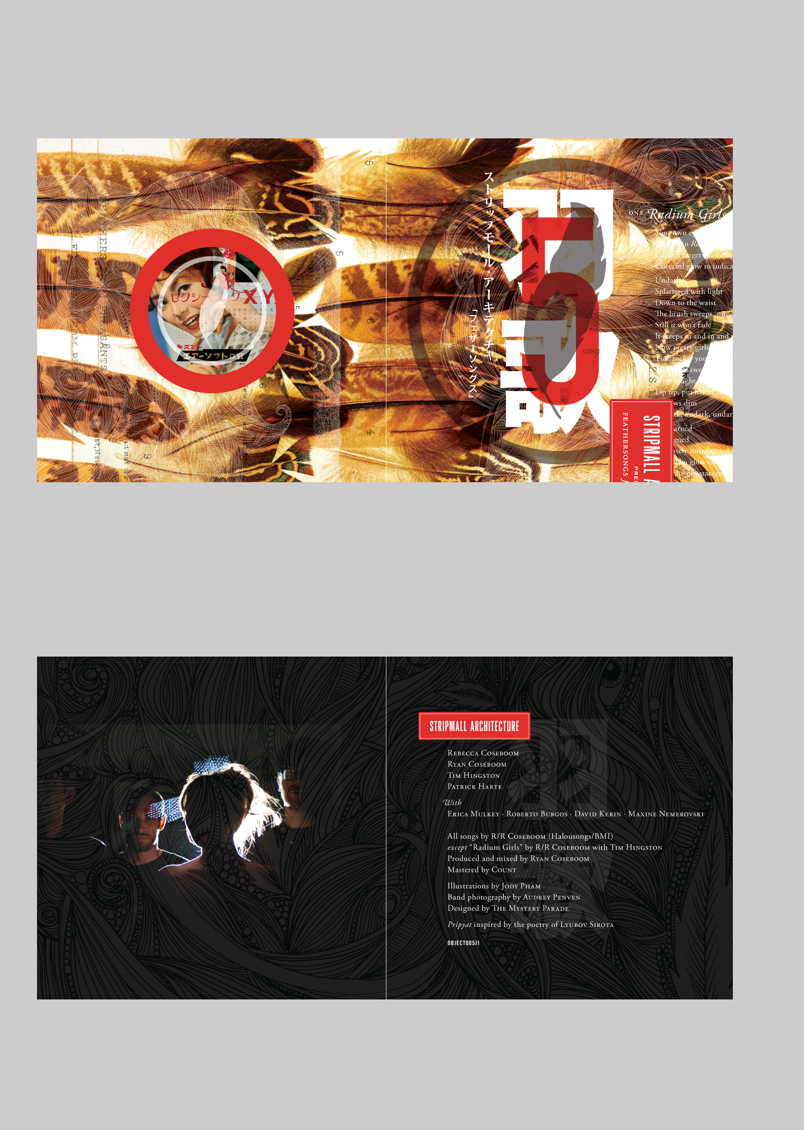Feathersongs for Factory Girls / Booklet f1.