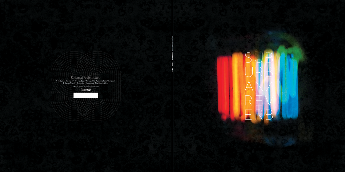 Suburban Reverb / Vinyl cover artwork - proof.
