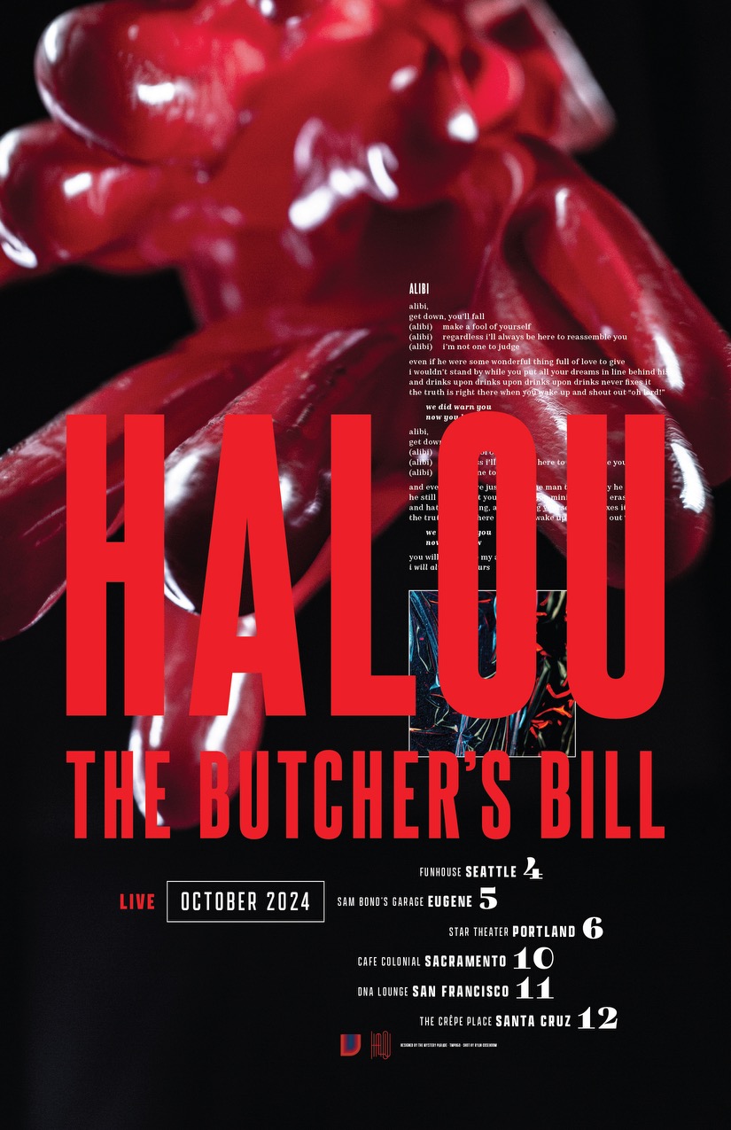 The Butcher's Bill / Poster - 2024 tour.